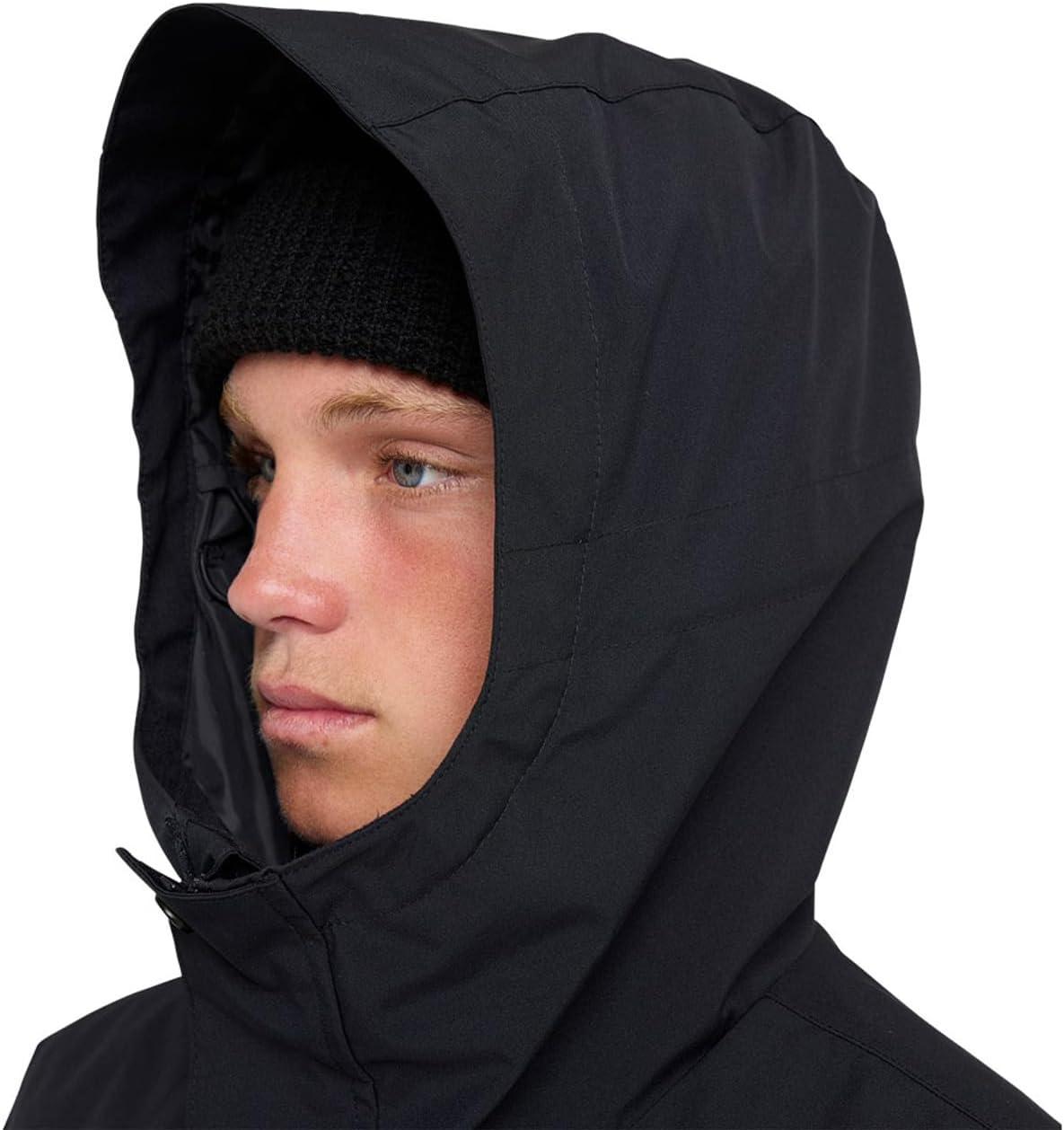 image:imageQuiksilver mens Mission Solid Snow JacketBlack