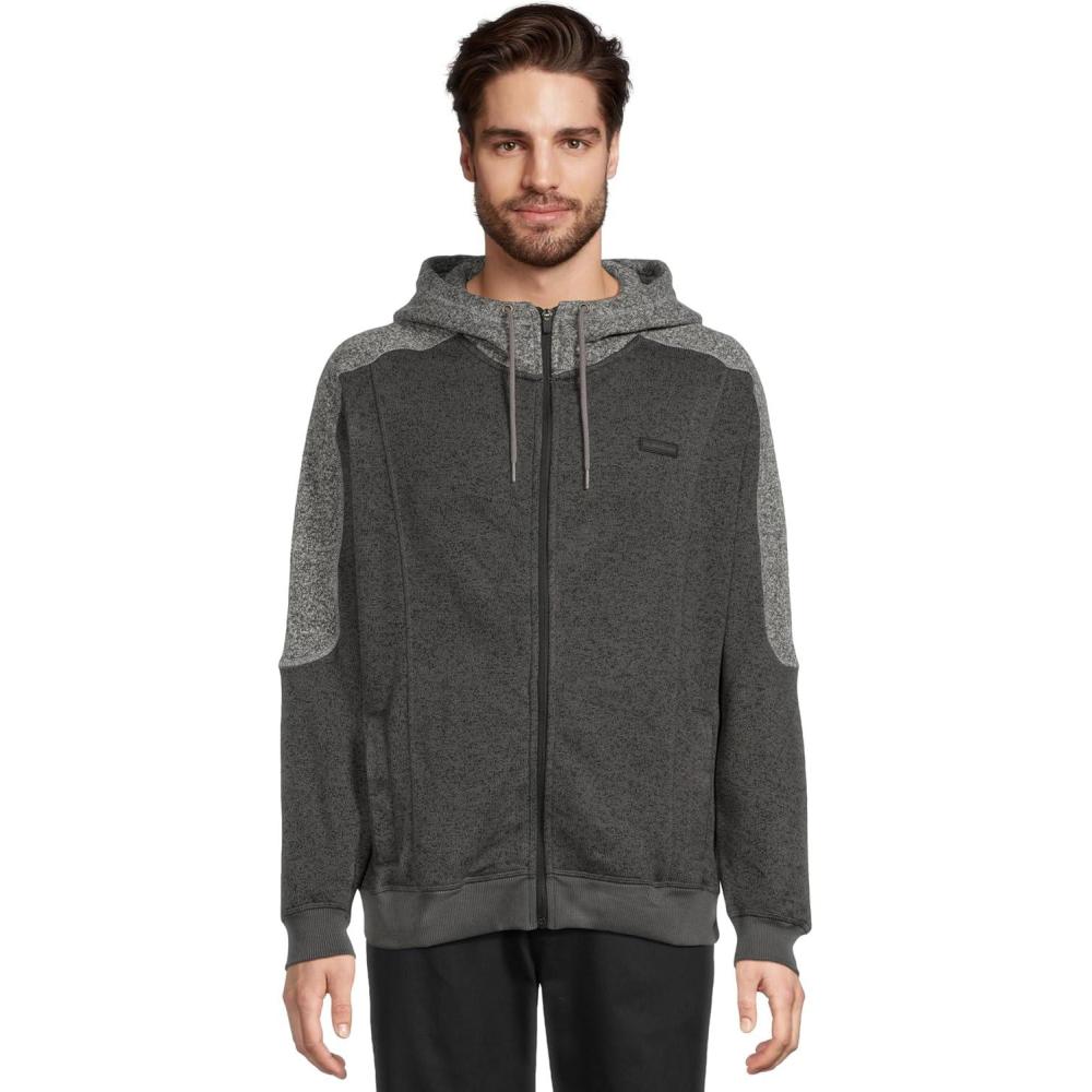 image:imageQuiksilver Mens Keller Zip HoodieBlack Heather