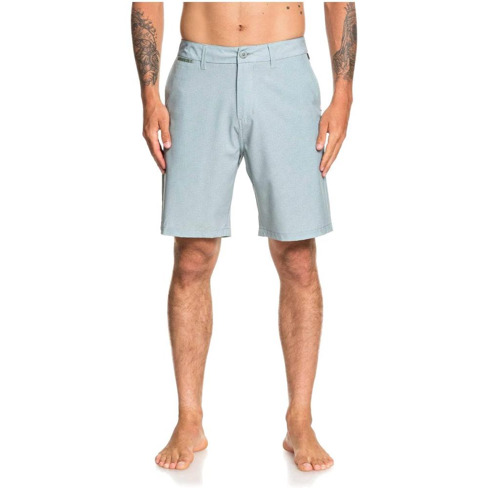 image:imageQuiksilver Mens Union Amphibian 20 Inch Water Friendly Hybrid Short 2844Chinois Green