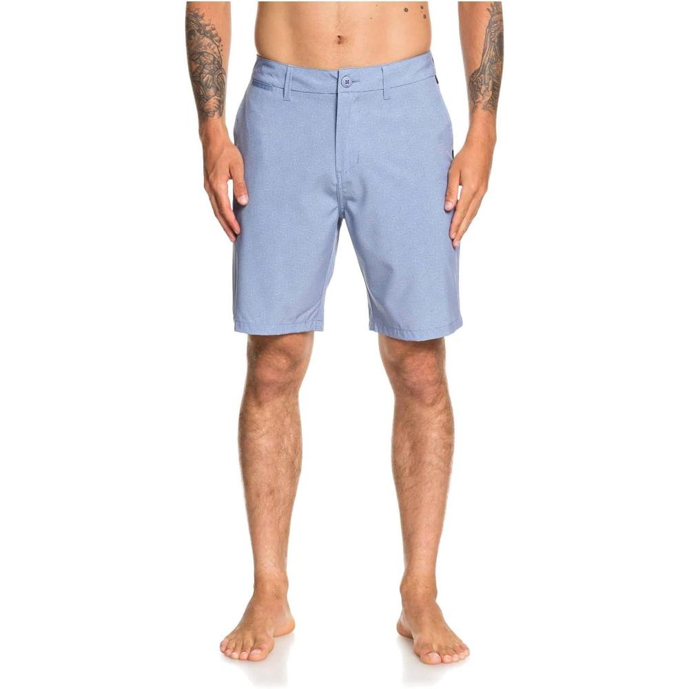 image:imageQuiksilver Mens Union Amphibian 20 Inch Water Friendly Hybrid Short 2844Stone Wash