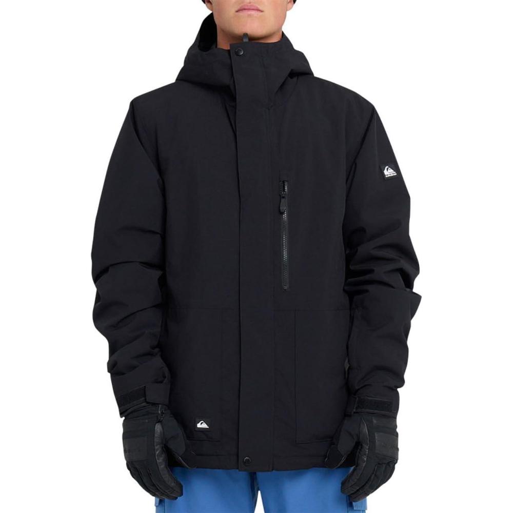 image:imageQuiksilver mens Mission Solid Snow JacketBlack