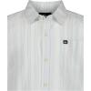 Quiksilver Boys’ Short Sleeve Classic Woven Shirt, Button Down Top, Stylish & Comfortable(Off White Stripe)