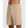 Quiksilver Men’s 20″ Union Heather Amphibian Shorts(Khaki)
