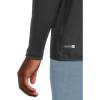 Quiksilver Mens DNA Logo Surf Long Sleeve Hooded Surf Tee(Phantom Heather)