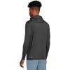 Quiksilver Mens DNA Logo Surf Long Sleeve Hooded Surf Tee(Phantom Heather)