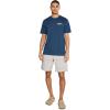 Quiksilver Men’s Diamond Arch Screen Tee(Dark Denim)