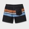Quiksilver Mens Original Straight Leg 18 Boardshorts(Black)