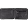 Quiksilver Men’s Slim Rays Bi-fold Wallet(Black)
