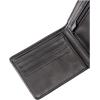 Quiksilver Men’s Slim Rays Bi-fold Wallet(Black)