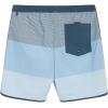 Quiksilver Men’s Swimwear Regular Fit Stretchable Comfort Liner Swim Trunks (S-XXL)(Graphic Design – Horizon Blue)