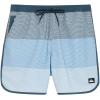 Quiksilver Men’s Swimwear Regular Fit Stretchable Comfort Liner Swim Trunks (S-XXL)(Graphic Design – Horizon Blue)
