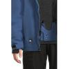 Quiksilver mens Mission Solid Snow Jacket(True Navy)