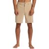 Quiksilver Men’s 20″ Union Heather Amphibian Shorts(Khaki)