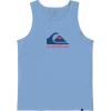 Quiksilver Men’s Comp Logo Tank Top Tee Shirt(Blue Bell)