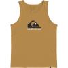 Quiksilver Men’s Comp Logo Tank Top Tee Shirt(Ochre)