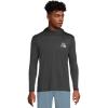 Quiksilver Mens DNA Logo Surf Long Sleeve Hooded Surf Tee(Phantom Heather)