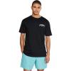 Quiksilver Men’s Diamond Arch Screen Tee(Black)