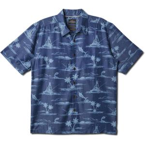 Quiksilver – Mens Paradise Found Shirt, Color Wave, Size: X-Large