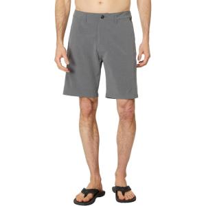 Quiksilver Men’s 20″ Union Heather Amphibian Shorts(Black)