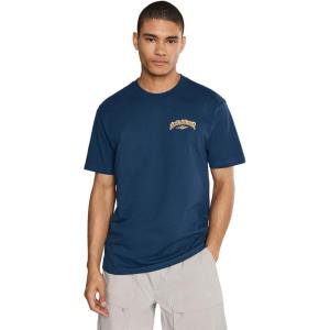 Quiksilver Men’s Diamond Arch Screen Tee(Dark Denim)