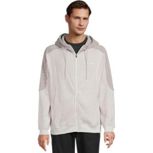 Quiksilver Men’s Keller Zip Hoodie(Light Gray Heather)