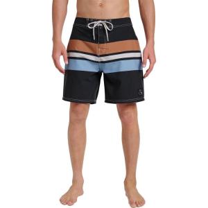 Quiksilver Mens Original Straight Leg 18 Boardshorts(Black)