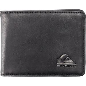Quiksilver Men’s Slim Rays Bi-fold Wallet(Black)
