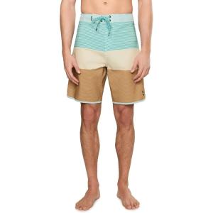 Quiksilver Mens Surfsilk Tijuana 19 Boardshorts(Bone White)