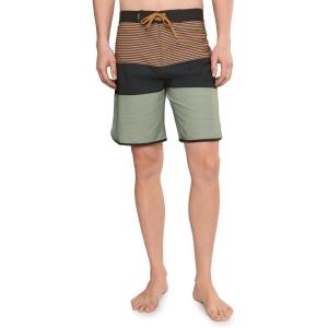 Quiksilver Mens Surfsilk Tijuana 19 Boardshorts(Tobacco)