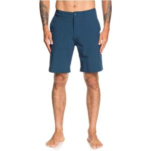 Quiksilver Men’s Union Amphibian 20 Inch Water Friendly Hybrid Short (28-44)(Majolica Blue)