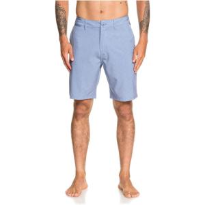Quiksilver Men’s Union Amphibian 20 Inch Water Friendly Hybrid Short (28-44)(Stone Wash)