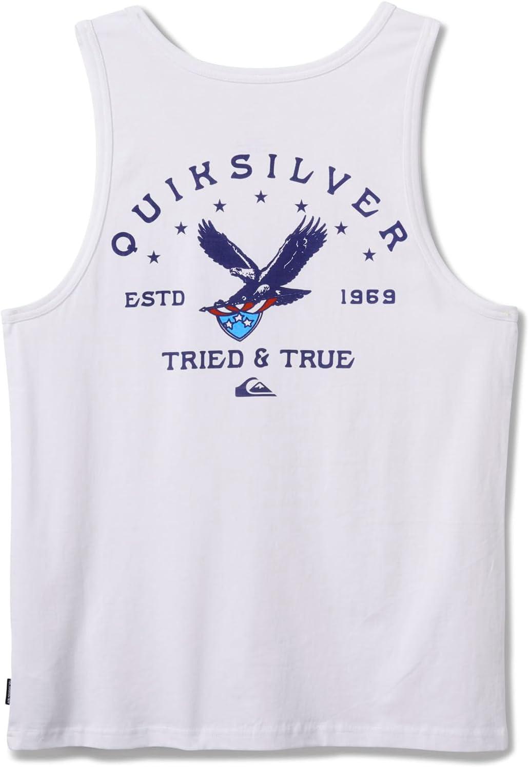 image:imageQuiksilver Eagle USA Mens Tank WhiteWhite