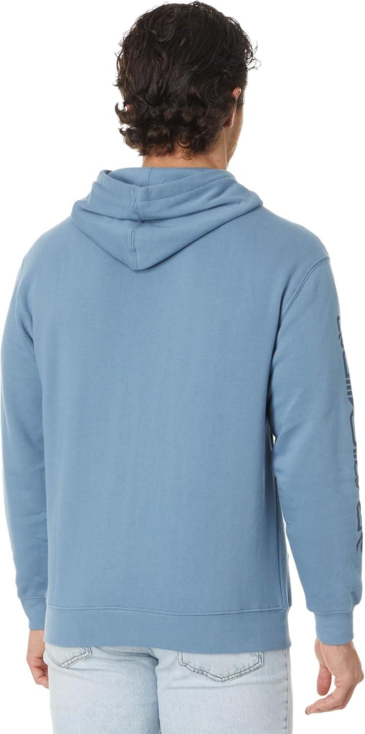 image:imageQuiksilver Mens Omni Logo Hoodie Pull Over Hooded FleeceCoronet Blue