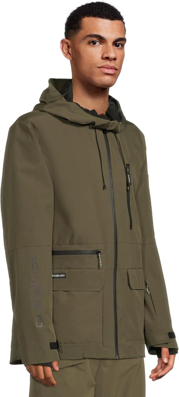 image:imageQuiksilver Mens Standard Quest Stretch 20K Snow JacketGrape Leaf