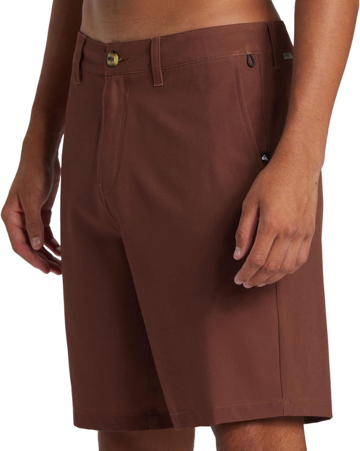 image:imageQuiksilver Mens Union Amphibian 20 Hybrid ShortsBrown Stone