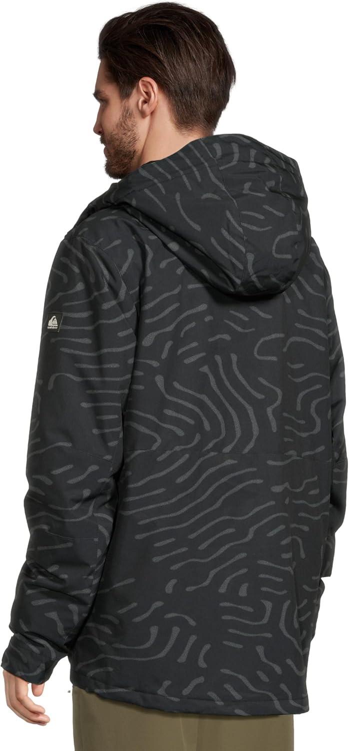 image:imageQuiksilver mens Mission Printed Snow JacketBlack