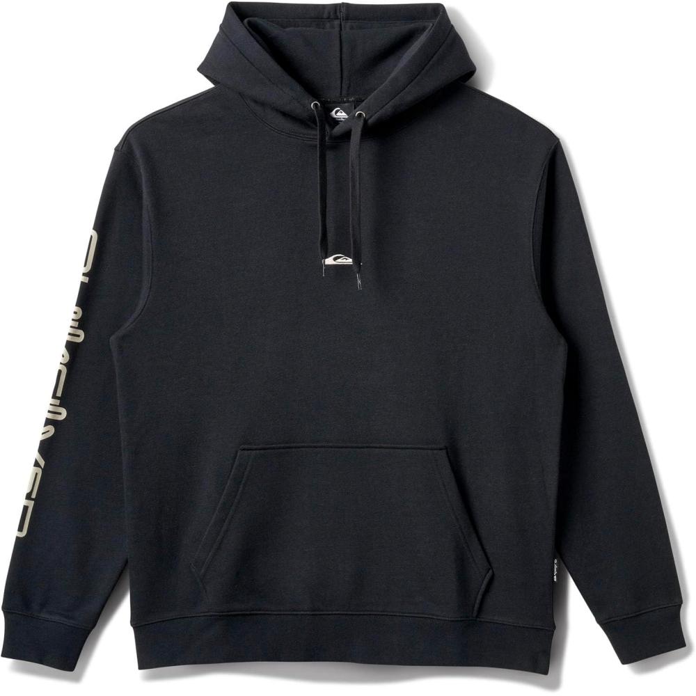 image:imageQuiksilver  Mens Passage Logo Long Sleeve HoodieBlack