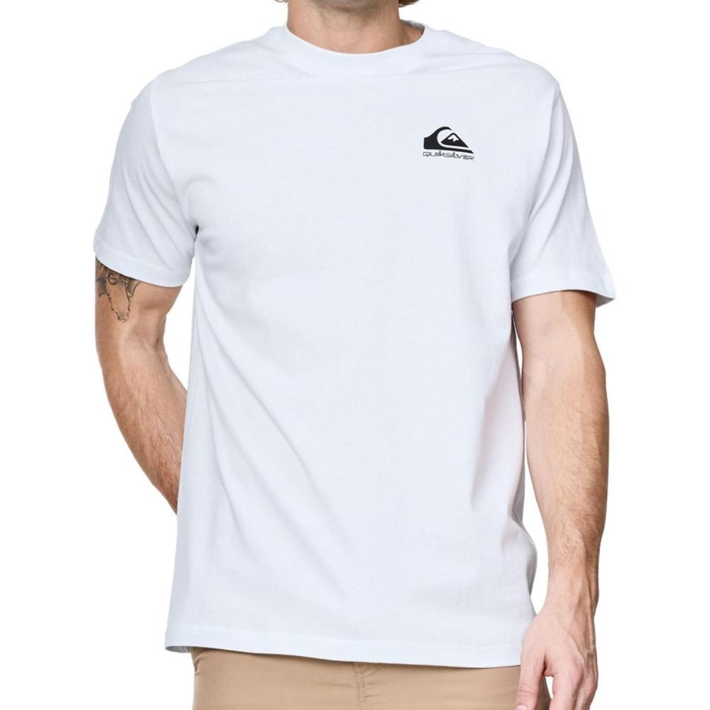 image:imageQuiksilver Mens Big and Tall Short Sleeve Cotton Crewneck TShirtWhite