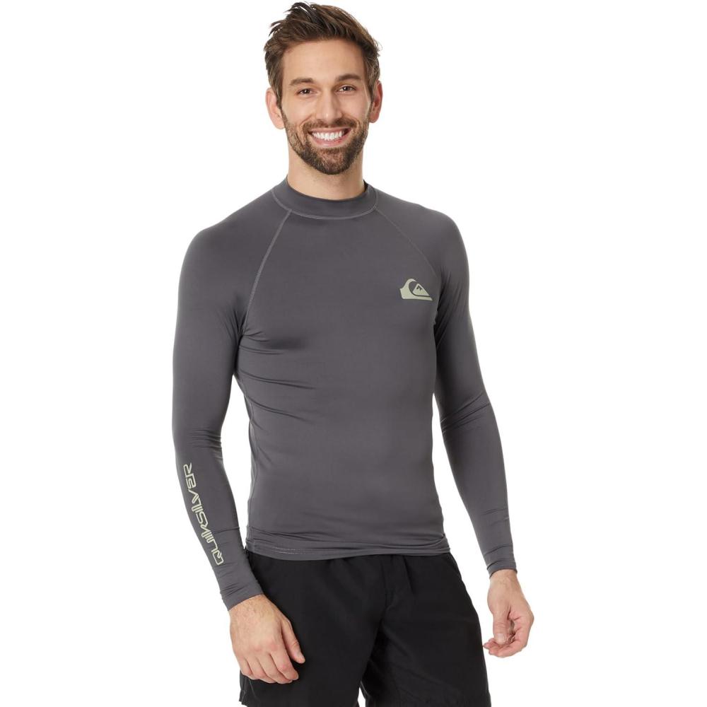image:imageQuiksilver Mens Everyday Upf50 Long Sleeve RashguardIron Gate