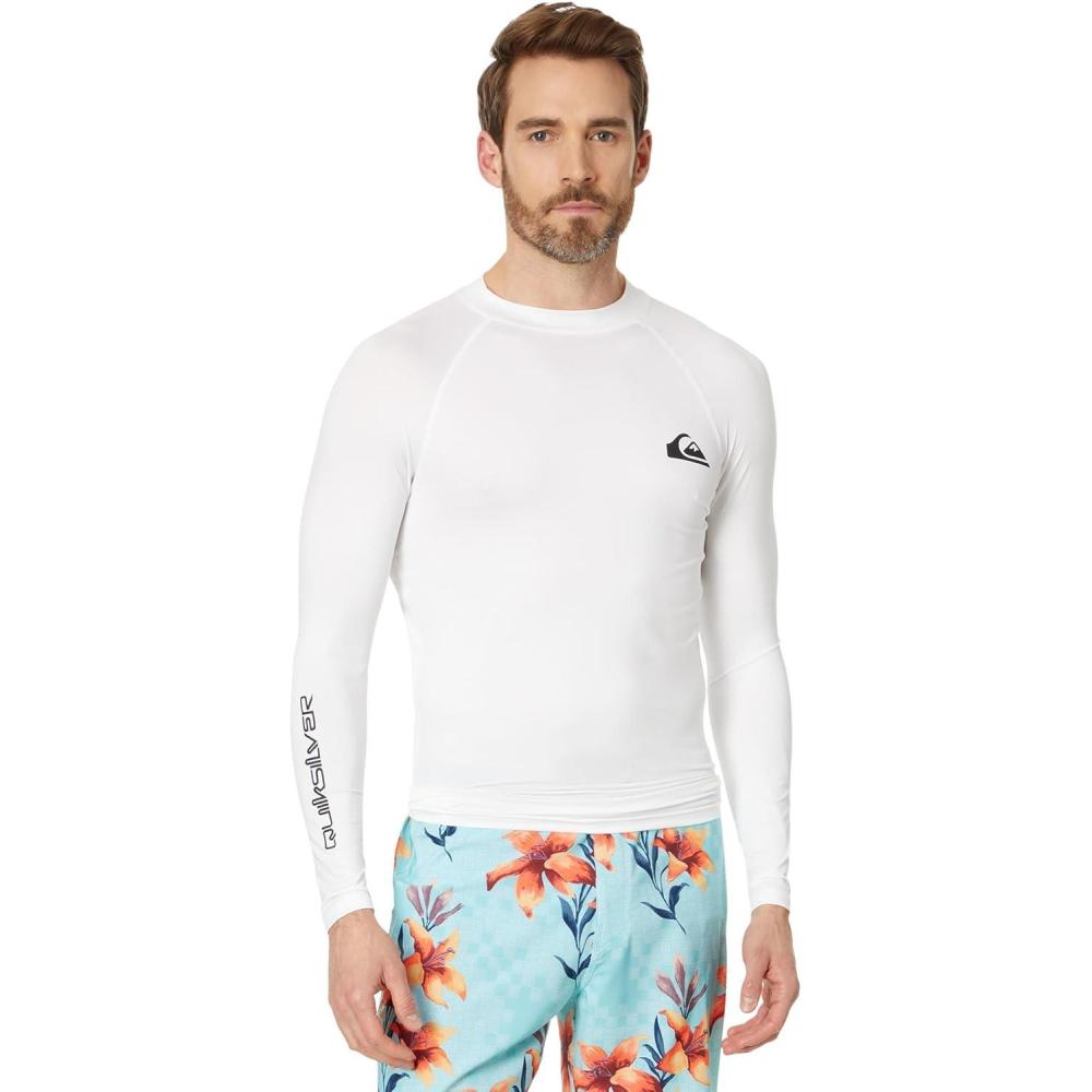 image:imageQuiksilver Mens Everyday Upf50 Long Sleeve RashguardWhite