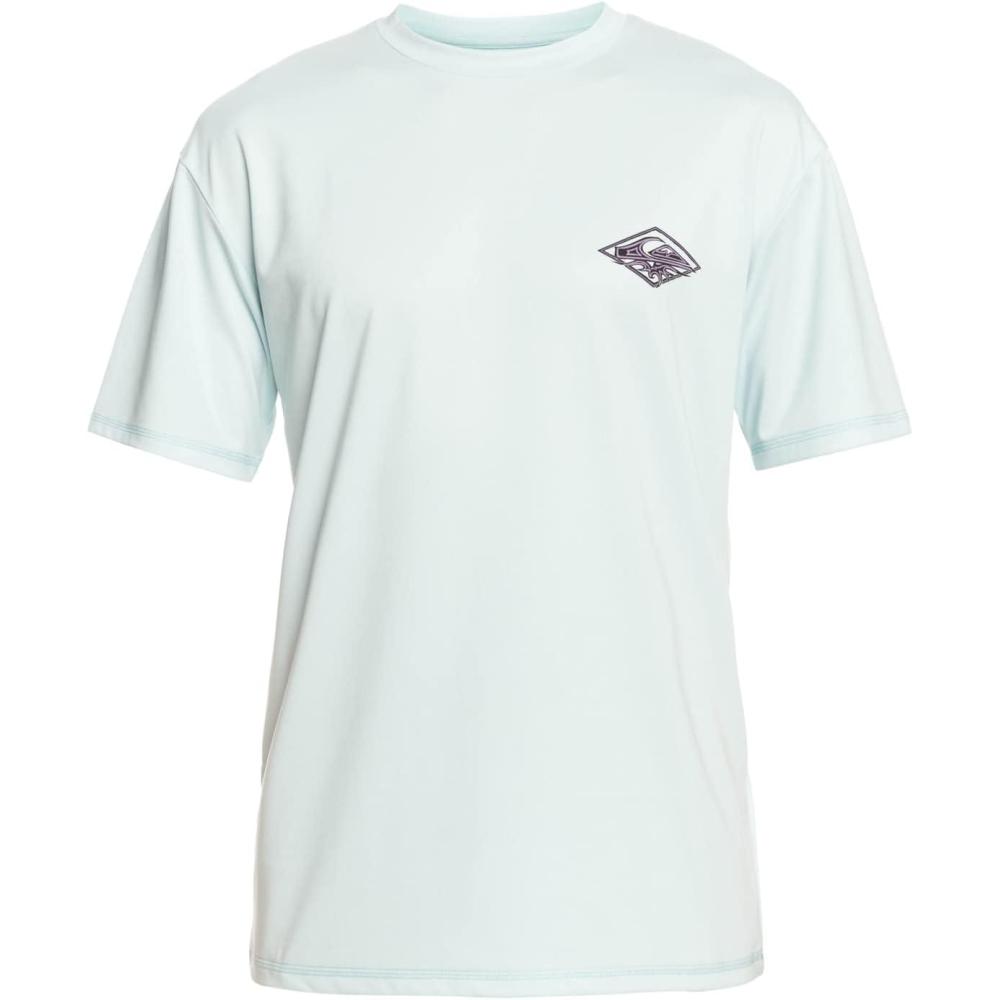 image:imageQuiksilver Mens Mix Surf Tee Ss Short Sleeve Surf Tee RashguardBlue Grey