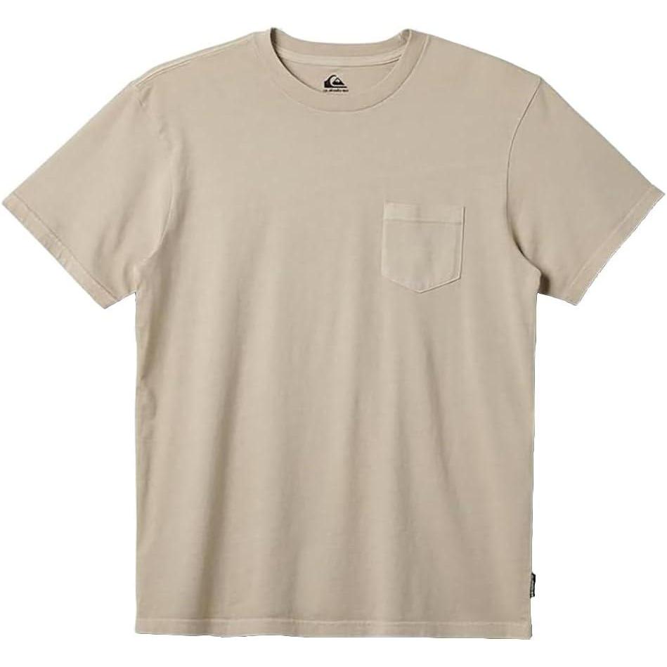 image:imageQuiksilver Mens Quiksilver Mens Saltwater Pocket Short Sleeve Tee ShirtPale Aloe