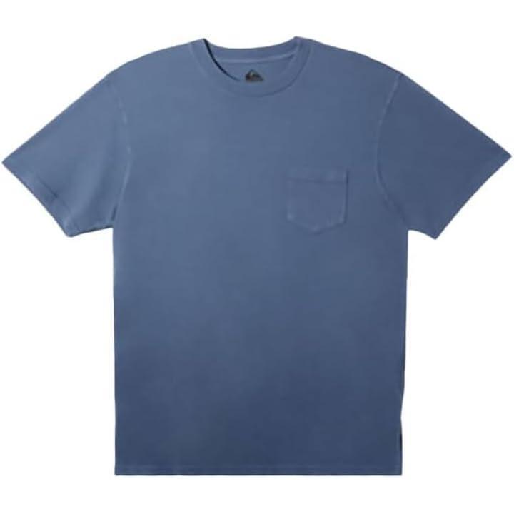 image:imageQuiksilver Mens Quiksilver Mens Saltwater Pocket Short Sleeve Tee ShirtVintage Indigo