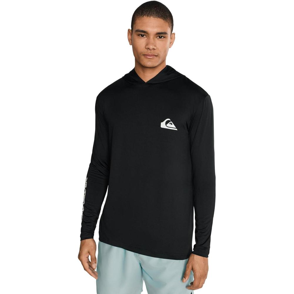 image:imageQuiksilver Mens Standard Everyday Hooded Surf TeeBlack