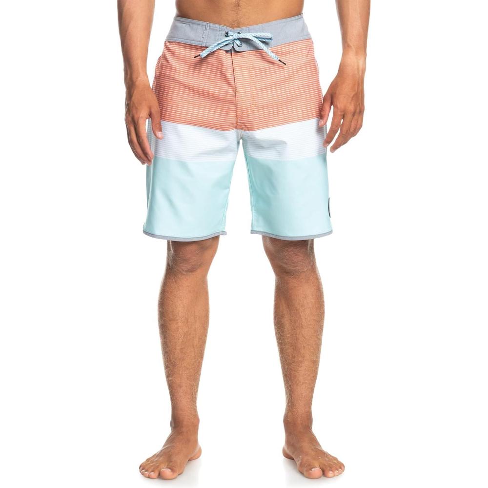 image:imageQuiksilver Mens Standard Surfsilk Tijuana 19 Boardshort Swim TrunkFiery Coral