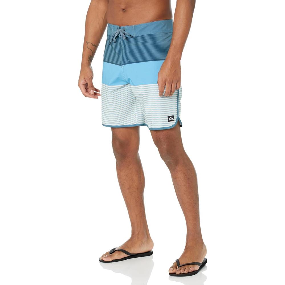 image:imageQuiksilver Mens Standard Surfsilk Tijuana 19 Boardshort Swim TrunkMidnight Navy 234