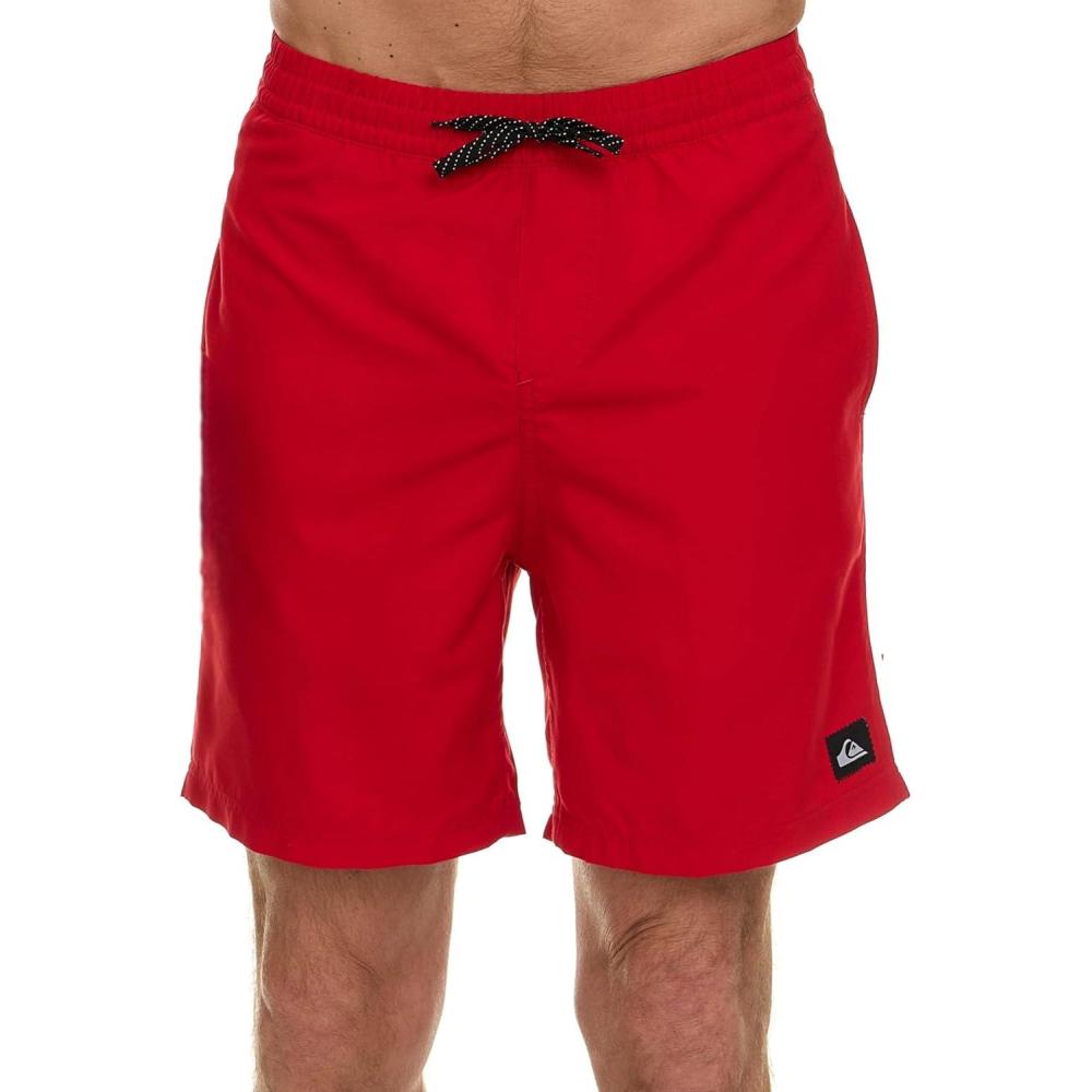 image:imageQuiksilver Swim Trunks for Men Big and Tall Quick Dry Swim Board Shorts 10Red