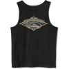 Quiksilver – Mens Brushwork Mt1 Tank Top(Black)