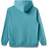 Quiksilver – Mens Passage Logo Long Sleeve Hoodie(Dusty Turquoise)
