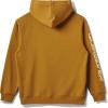 Quiksilver – Mens Passage Logo Long Sleeve Hoodie(Wood Thrush)